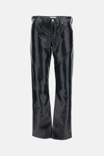 Agolde Slim Detox Trouser In Black