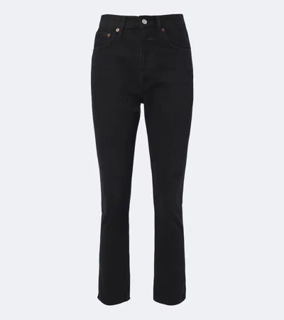 Agolde Slim Jeans In Black