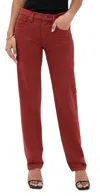 Agolde Slim Jeans Brick In Red