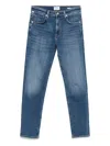 Agolde Slim Leg Blu Denim 'ambry' Jeans