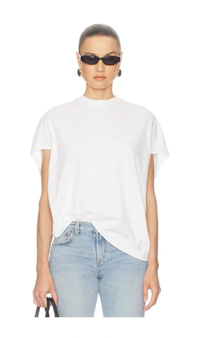 Agolde Souline T-shirt In White