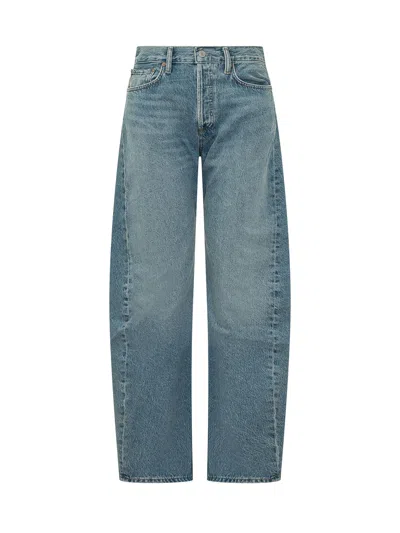 Agolde Spiral Jean In Blue