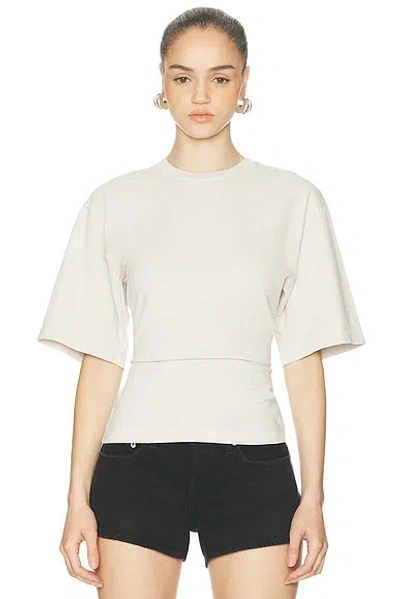 Agolde Storey Tee Shirt In Pink