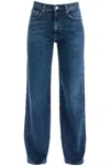 Agolde Blue Balloon Jeans In Blue