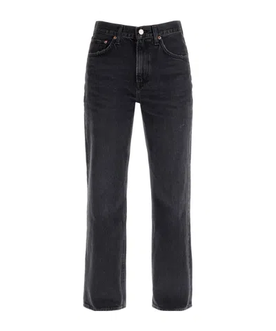 AGOLDE AGOLDE VALEN SLIM CUT CROPPED LEG JEANS