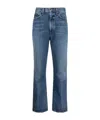 Agolde Straight Jeans Pants In Blue