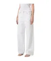 Agolde Straight Jeans Pants In White