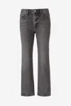 Agolde Black Vintage Boot Jeans In Gray