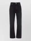 Agolde Straight Leg Five-pocket Design Belt Loops