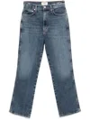 Agolde 90s Pinch Waist Straight-leg Jeans In Blue
