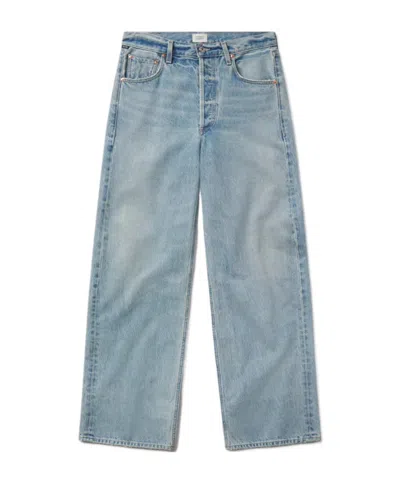 Agolde Straight-leg Jeans In Blue