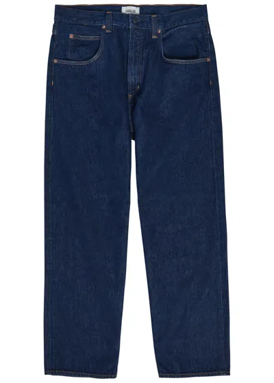 Agolde Straight-leg Jeans In Blue