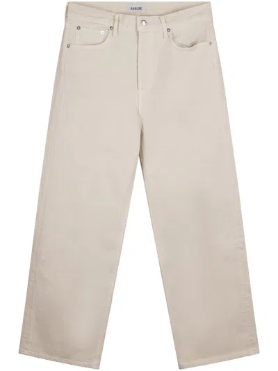 Agolde Straight-leg Jeans In Warm Earthy Brown In Neutral