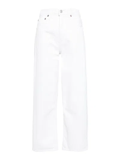 Agolde Vaqueros Rectos - Blanco In White
