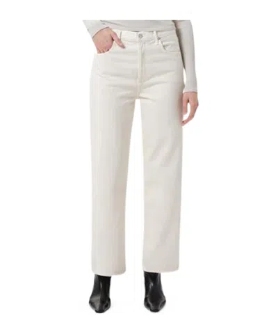 Agolde Straight-leg Jeans In White