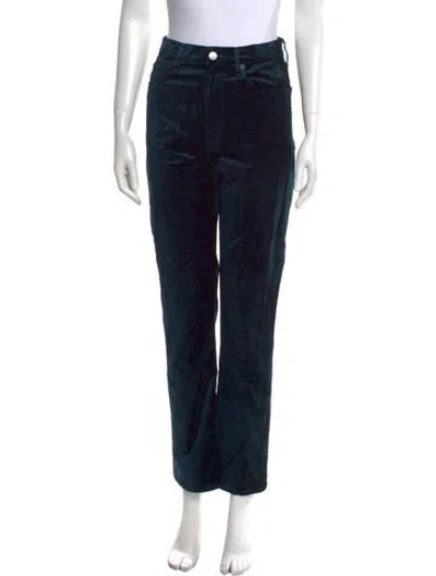 Pre-owned Agolde Straight Leg Pants In Black
