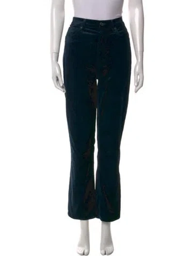 Pre-owned Agolde Straight Leg Pants In Blue