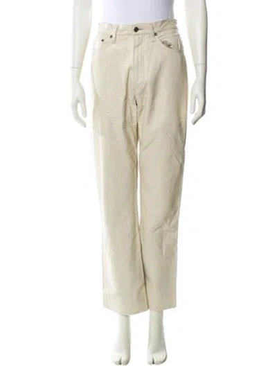 Pre-owned Agolde Straight Leg Pants In Blue