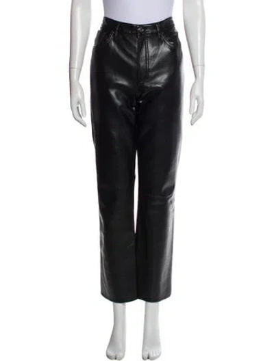 Pre-owned Agolde Straight Leg Pants In Blue