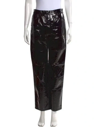 Pre-owned Agolde Straight Leg Pants In Blue