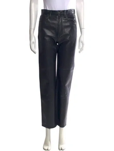 Pre-owned Agolde Straight Leg Pants In Blue