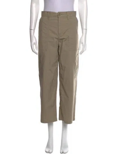 Pre-owned Agolde Straight Leg Pants In Brown