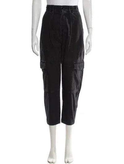 Pre-owned Agolde Straight Leg Pants In Gray