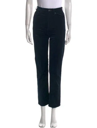 Pre-owned Agolde Straight Leg Pants In Green