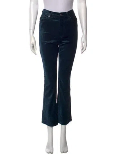 Pre-owned Agolde Straight Leg Pants In Green