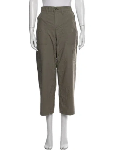Pre-owned Agolde Straight Leg Pants In Grey
