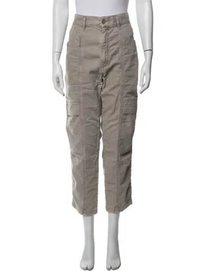 Pre-owned Agolde Straight Leg Pants In Grey
