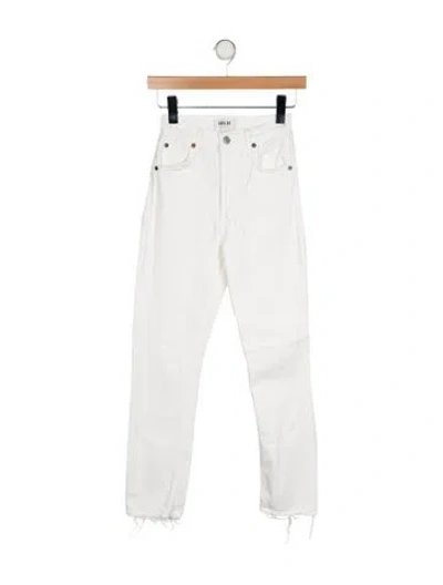 Pre-owned Agolde Straight Leg Pants In Multi