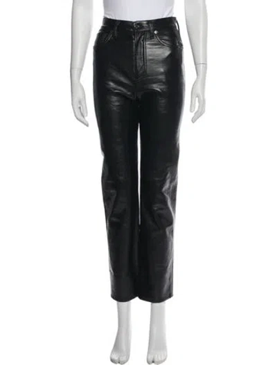Pre-owned Agolde Straight Leg Pants In Multi