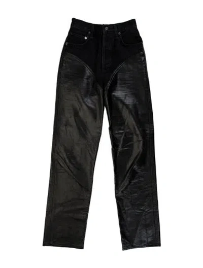 Pre-owned Agolde Straight Leg Pants In Multicolor