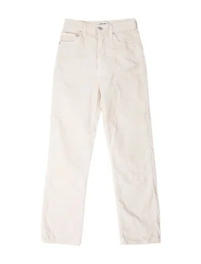 Pre-owned Agolde Straight Leg Pants In Neutral