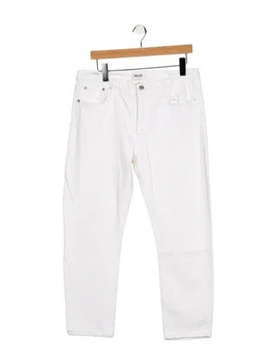 Pre-owned Agolde Straight Leg Pants In Neutral