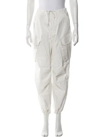 Pre-owned Agolde Straight Leg Pants In Neutral