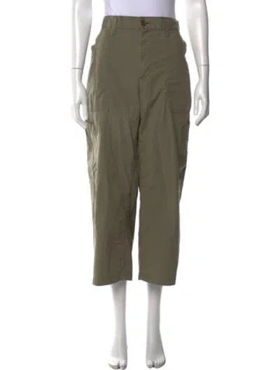 Pre-owned Agolde Straight Leg Pants In Neutral