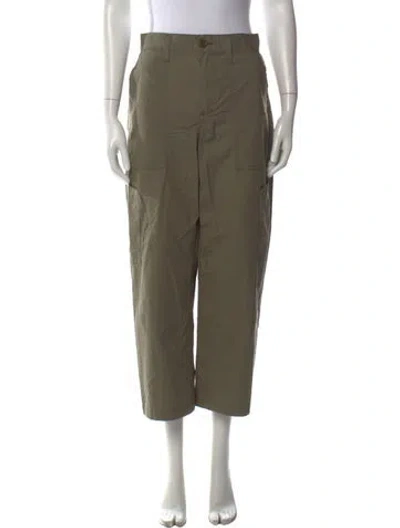 Pre-owned Agolde Straight Leg Pants In Neutral