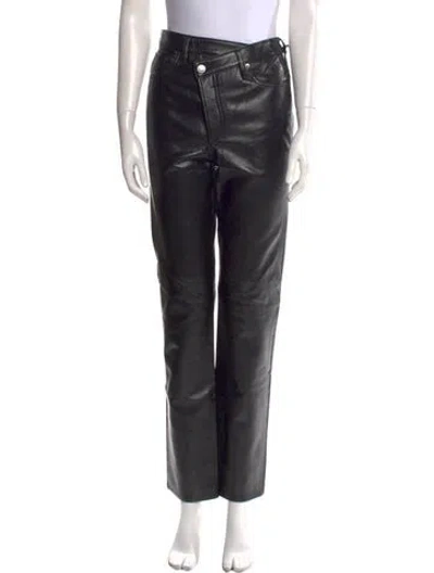 Pre-owned Agolde Straight Leg Pants W/ Tags In Black