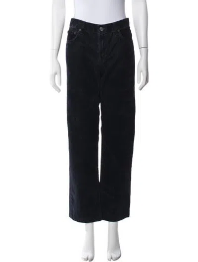 Pre-owned Agolde Straight Leg Pants W/ Tags In Black/blue
