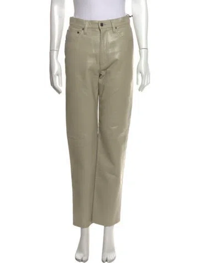 Pre-owned Agolde Straight Leg Pants W/ Tags In Neutral