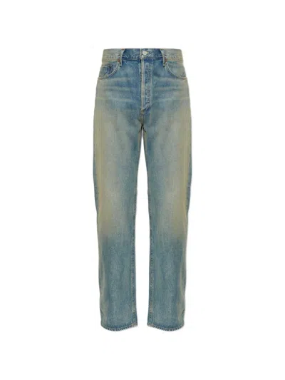 Agolde Straight-leg Jeans In Blue