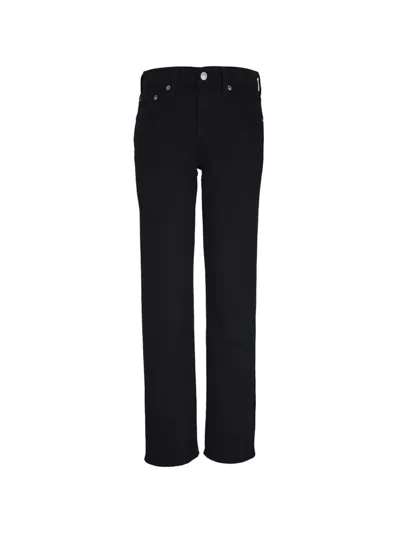 Agolde Straight-leg Jeans In Black