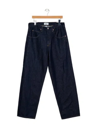 Pre-owned Agolde Straight-leg Jeans In Blue