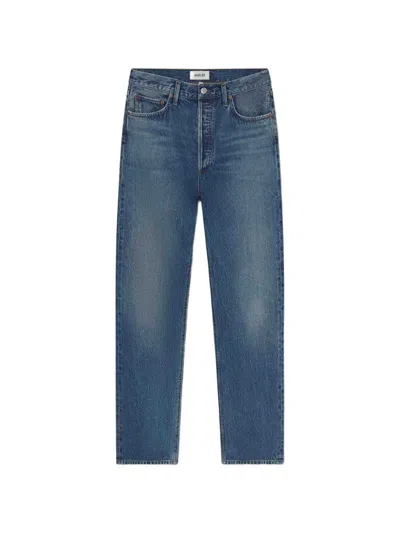 Agolde Straight-leg Jeans In Blue