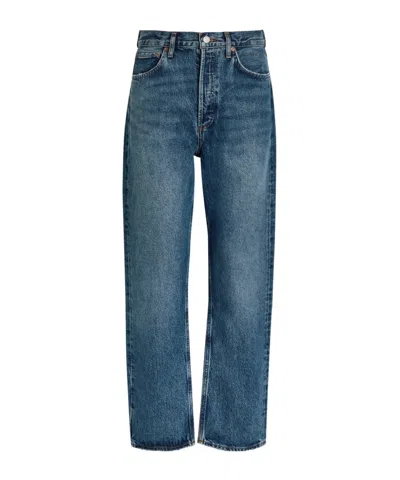Agolde Straight-leg Jeans In Blue