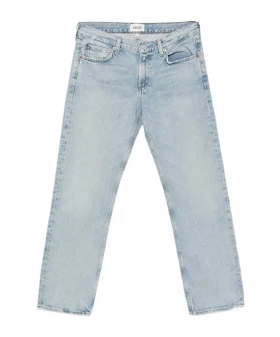 Agolde Straight-leg Jeans In Blue