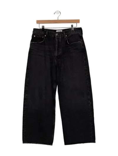 Pre-owned Agolde Straight-leg Jeans In Blue