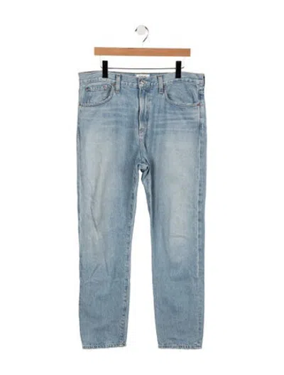 Pre-owned Agolde Straight-leg Jeans In Blue